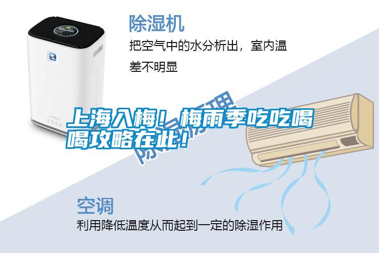 上海入梅！梅雨季吃吃喝喝攻略在此！