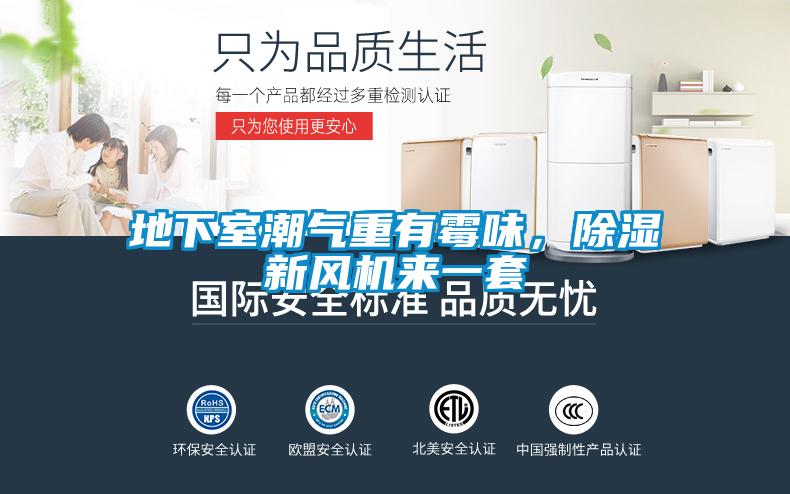 地下室潮氣重有霉味，除濕新風機來一套