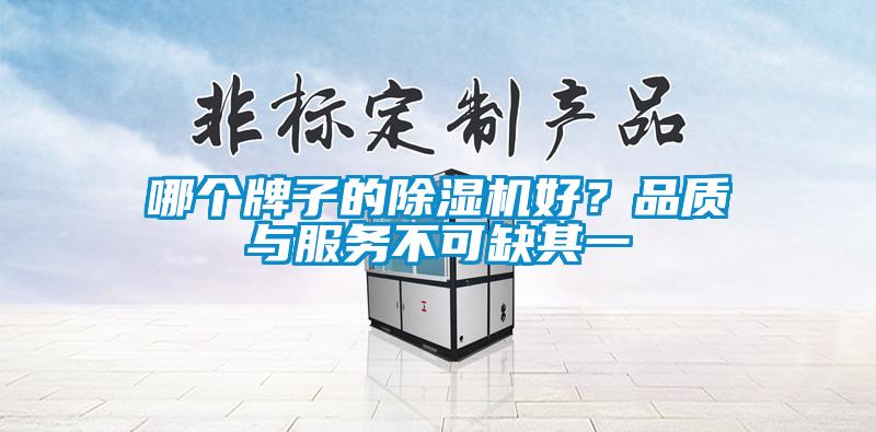 哪個牌子的除濕機好？品質與服務不可缺其一