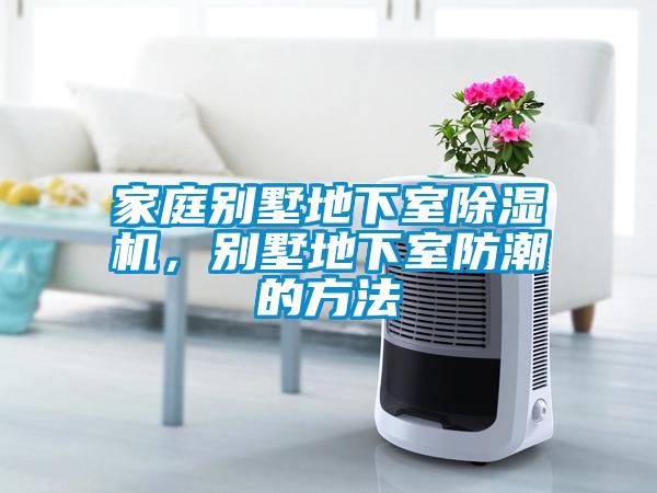 家庭別墅地下室除濕機，別墅地下室防潮的方法