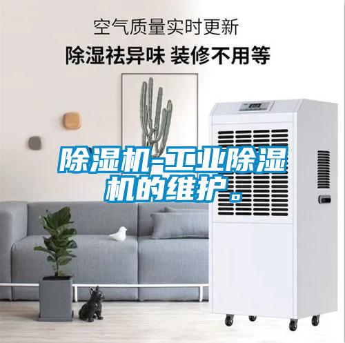 除濕機-工業除濕機的維護。