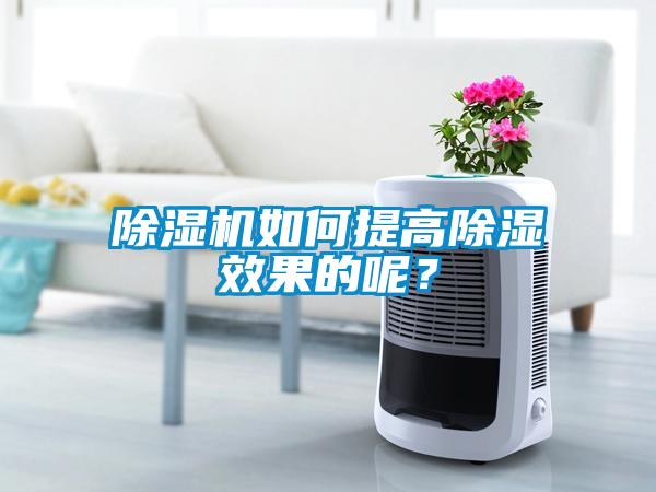 除濕機如何提高除濕效果的呢？