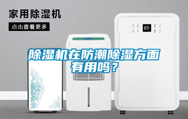 除濕機在防潮除濕方面有用嗎？