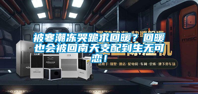 被寒潮凍哭跪求回暖？回暖也會被回南天支配到生無可戀！