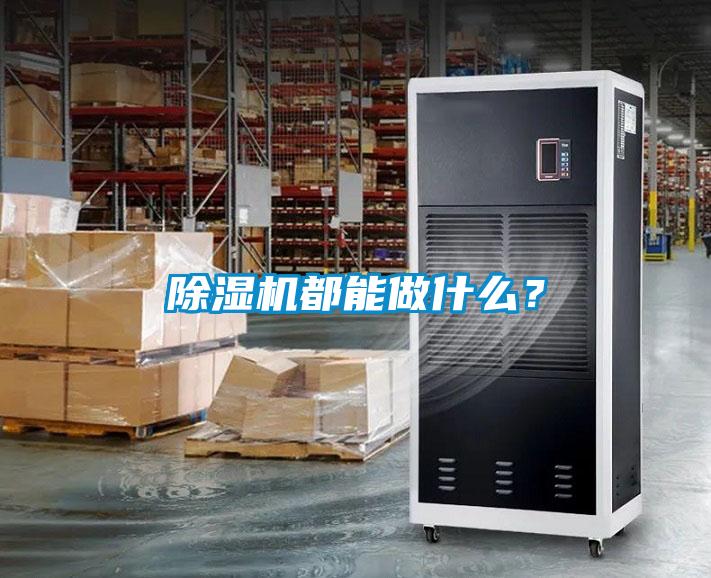 除濕機都能做什么？