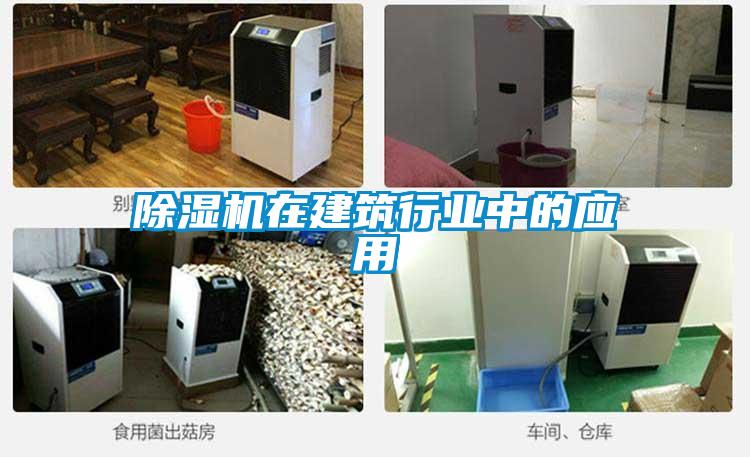 除濕機在建筑行業中的應用