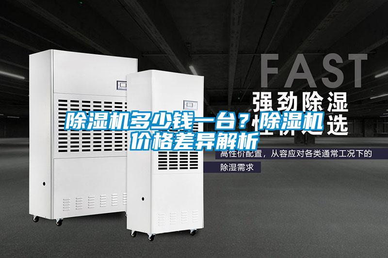 除濕機多少錢一臺？除濕機價格差異解析