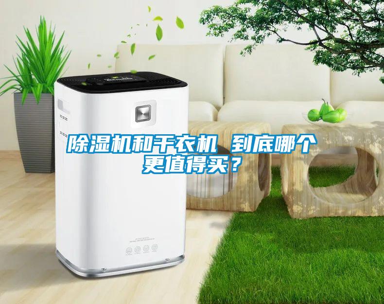 除濕機和干衣機 到底哪個更值得買？