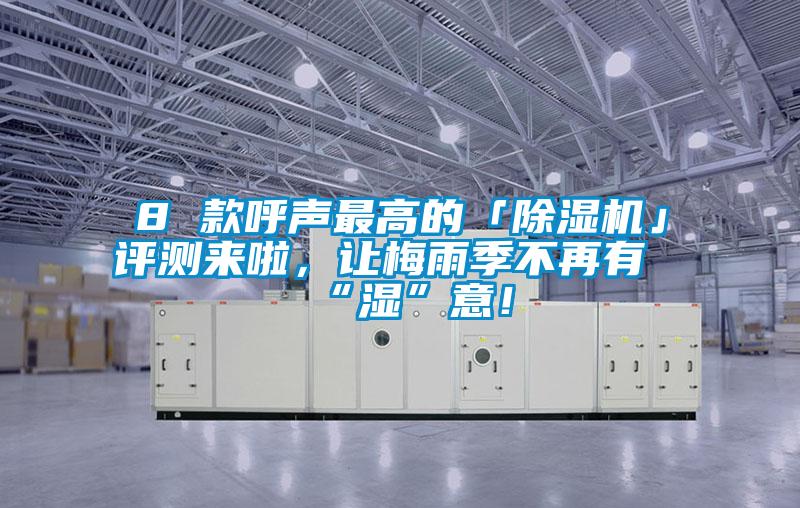 8 款呼聲最高的「除濕機(jī)」評(píng)測(cè)來(lái)啦,讓梅雨季不再有“濕”意!