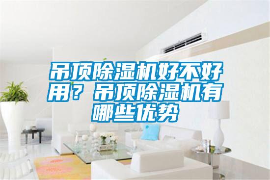 吊頂除濕機好不好用？吊頂除濕機有哪些優(yōu)勢