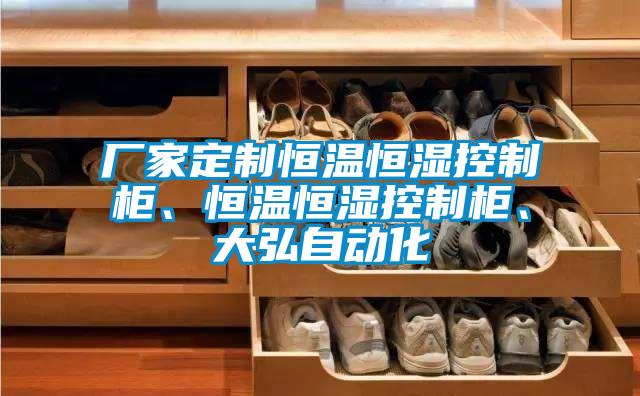 廠家定制恒溫恒濕控制柜、恒溫恒濕控制柜、大弘自動化