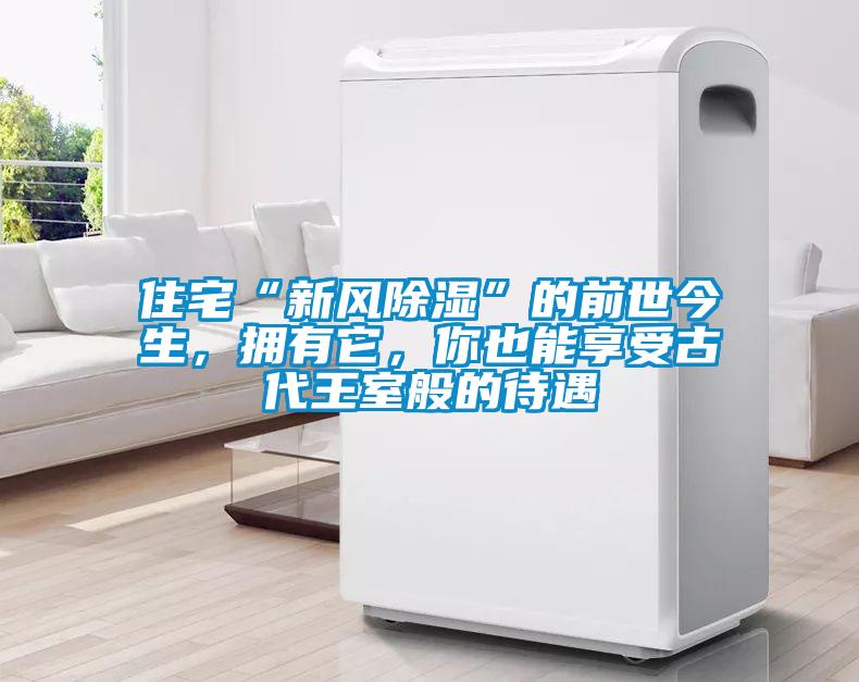 住宅“新風(fēng)除濕”的前世今生，擁有它，你也能享受古代王室般的待遇