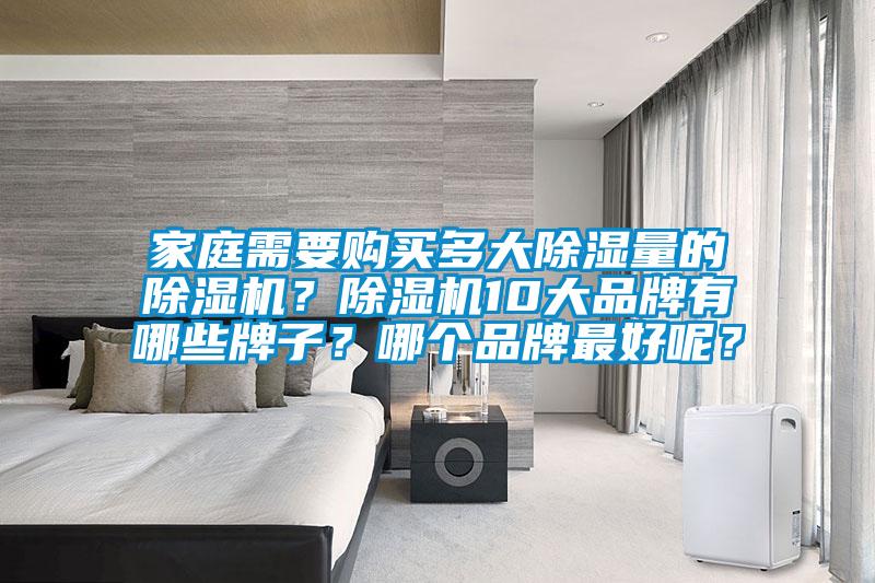 家庭需要購買多大除濕量的除濕機？除濕機10大品牌有哪些牌子？哪個品牌最好呢？