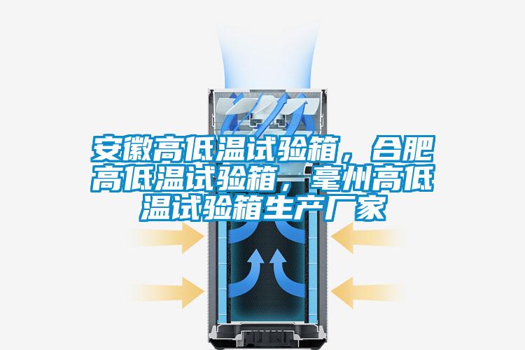 安徽高低溫試驗箱，合肥高低溫試驗箱，毫州高低溫試驗箱生產廠家