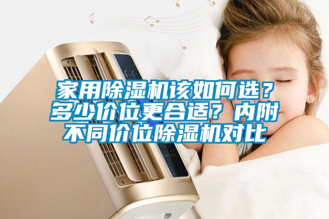 家用除濕機該如何選？多少價位更合適？內附不同價位除濕機對比
