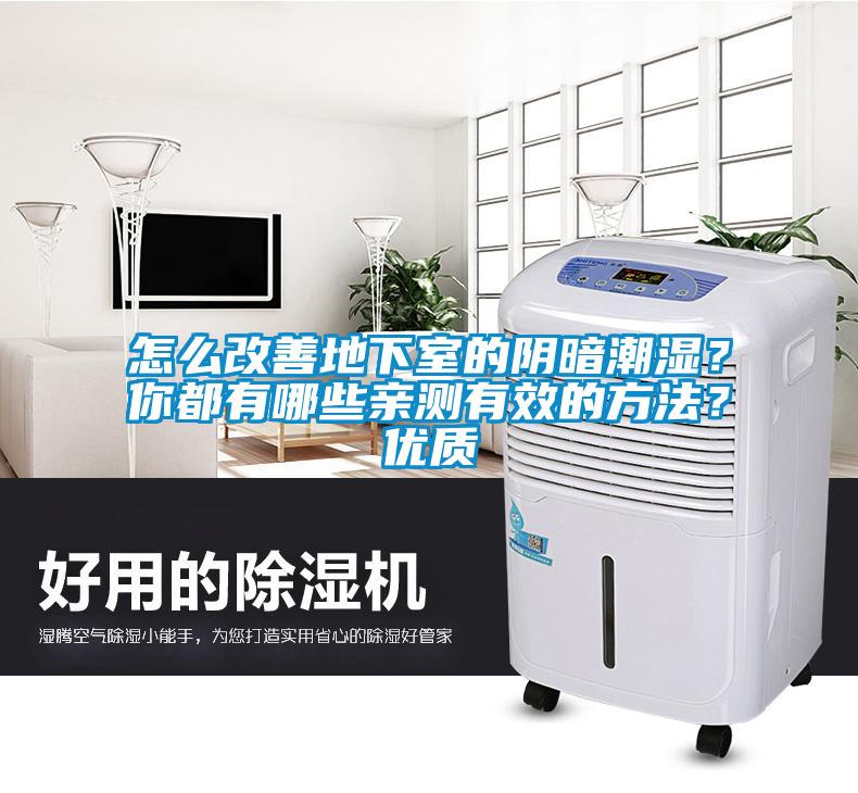 怎么改善地下室的陰暗潮濕？你都有哪些親測(cè)有效的方法？?jī)?yōu)質(zhì)