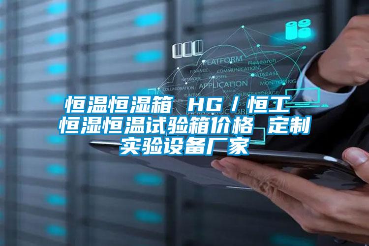 恒溫恒濕箱 HG／恒工 恒濕恒溫試驗(yàn)箱價(jià)格 定制實(shí)驗(yàn)設(shè)備廠(chǎng)家
