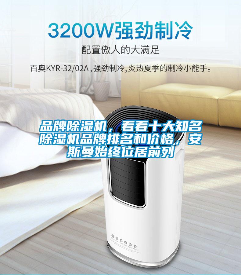 品牌除濕機(jī)，看看十大知名除濕機(jī)品牌排名和價格，安斯曼始終位居前列