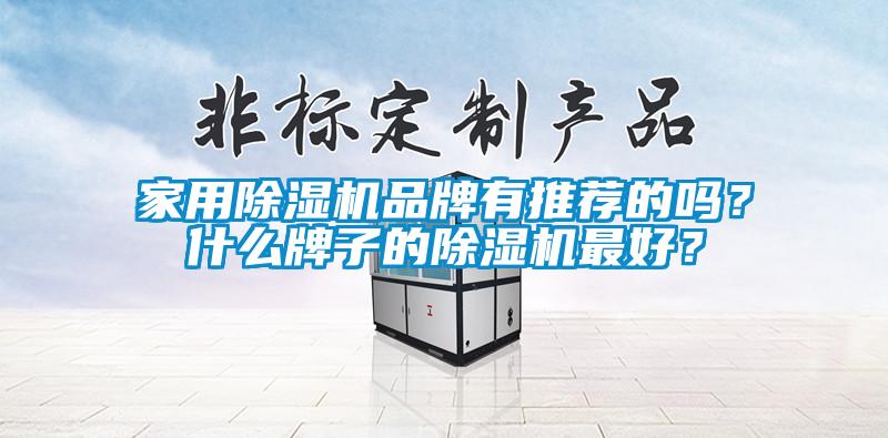 家用除濕機品牌有推薦的嗎？什么牌子的除濕機最好？