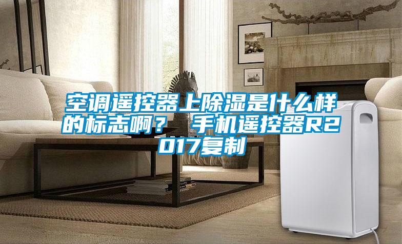 空調遙控器上除濕是什么樣的標志??？ 手機遙控器R2017復制