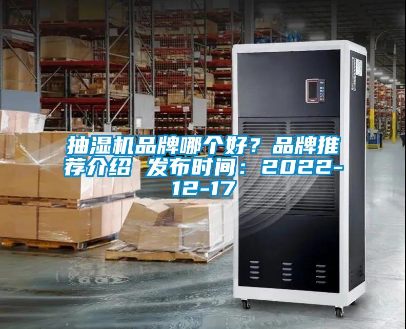 抽濕機品牌哪個好？品牌推薦介紹 發布時間：2022-12-17