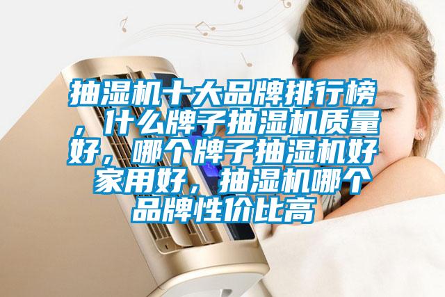 抽濕機十大品牌排行榜，什么牌子抽濕機質量好，哪個牌子抽濕機好 家用好，抽濕機哪個品牌性價比高