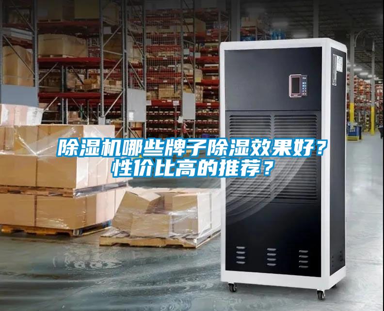除濕機哪些牌子除濕效果好？性價比高的推薦？