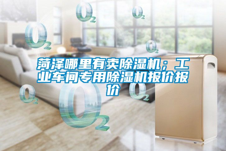 菏澤哪里有賣除濕機；工業(yè)車間專用除濕機報價報價