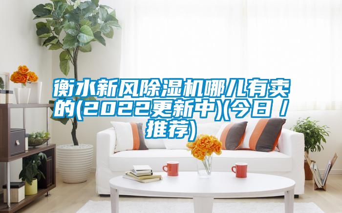 衡水新風(fēng)除濕機哪兒有賣的(2022更新中)(今日／推薦)