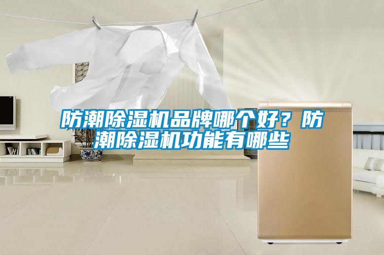 防潮除濕機品牌哪個好？防潮除濕機功能有哪些