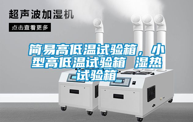 簡易高低溫試驗箱，小型高低溫試驗箱 濕熱試驗箱