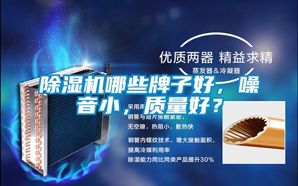 除濕機哪些牌子好，噪音小，質量好？