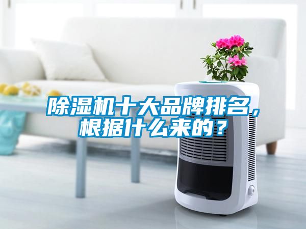 除濕機十大品牌排名，根據什么來的？