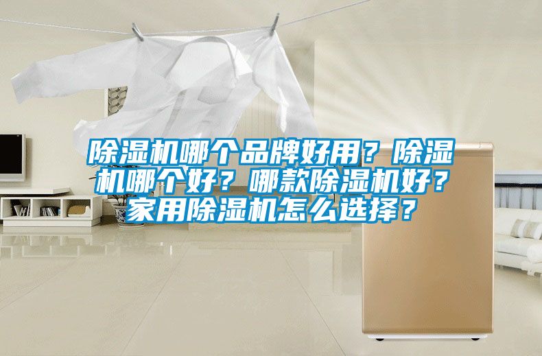 除濕機哪個品牌好用？除濕機哪個好？哪款除濕機好？家用除濕機怎么選擇？