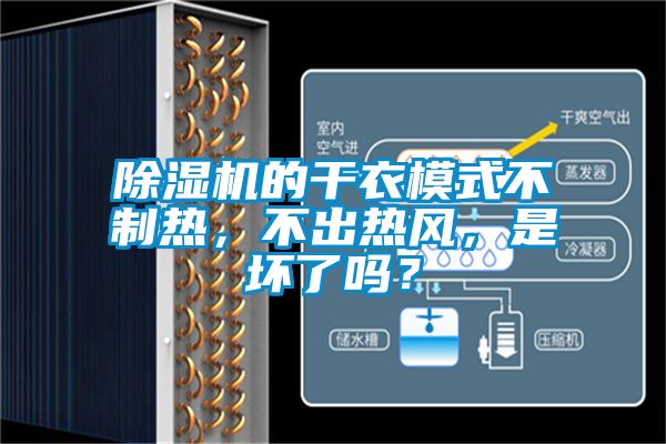 除濕機(jī)的干衣模式不制熱，不出熱風(fēng)，是壞了嗎？