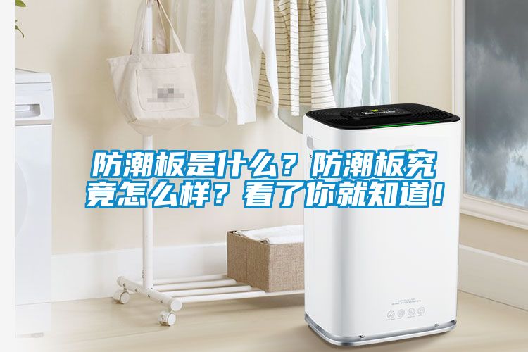 防潮板是什么？防潮板究竟怎么樣？看了你就知道！