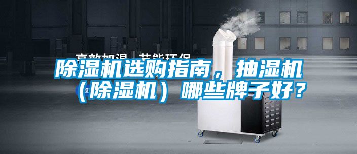 除濕機(jī)選購指南，抽濕機(jī)（除濕機(jī)）哪些牌子好？